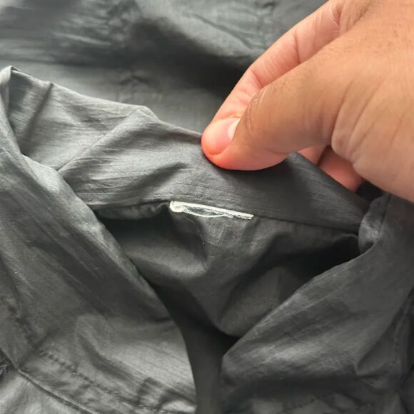 Vintage Dolce & Gabbana D&G Black Nylon Windbreaker Jacket Size XL - Picture 5 of 9